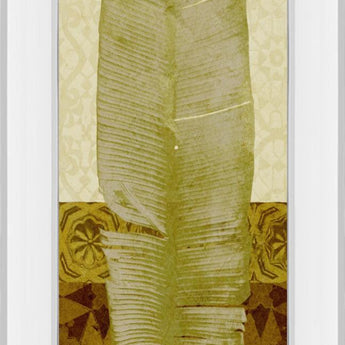 Tropical Frond I By Alonzo Saunders - Green