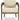 Serene Bay - Arm Chair With Cushion (Set of 2) - Dark Brown / White