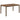 Parkridge - Mesa de comedor rectangular