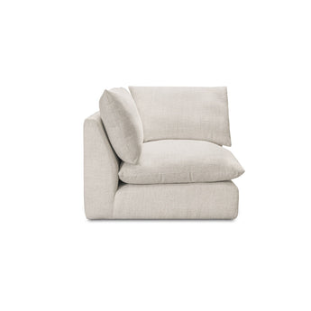 Townes - Corner Chair - Flecked Ecru