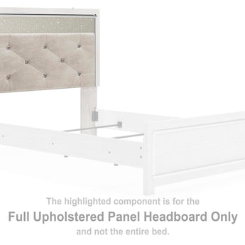 Altyra - Full UPH Panel Headboard - White