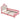 Twin Size Cute Princess Upholstered Daybed Low To The Ground Design With Button Tufted Crown Headboard For Kids - Pink