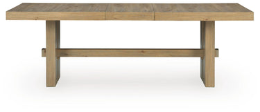 Lasinger - Rectangular Dining Room Extension Table - Light Brown