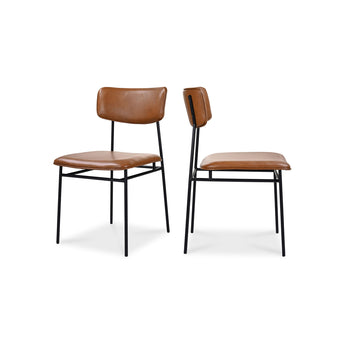 Sailor - Silla de comedor (juego de 2) - Marrón