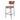 Sailor - Leather Bar Stool - Dark Brown