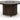 Monterey Point - Round Fire Pit Table - Dark Brown