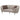 Ellorie - Loveseat curvo con respaldo acanalado tapizado - Beige
