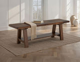 Parota Bench Cinnamon Brown - alternate view