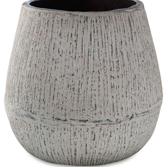 Claymount - Vase - 10" - Distressed Brown