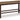 Rylandeen - Double Counter Height Bench - Light Brown / Dark Brown