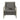 Hopkins - Chair With White Wash Arm - Columbia Charcoal