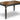 Owingsville - Negro / Marrón - Mesa de comedor rectangular
