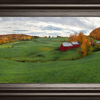 Jenne Farm By Shelley Lake - Framed Print Wall Art - Green