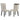 Malia - Fabric Upholstered Dining Side Chair (Set of 2) - Beige