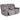 Richland - Loveseat con consola eléctrica - Gris Bristol