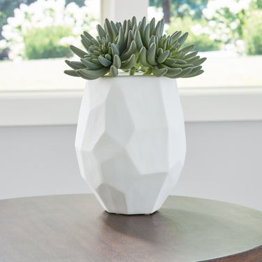 Karenton - Vase - 9.5" - White