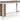 Skempton - Rectangular Counter Table With Storage - White