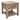 Natural Parota - End Table - Brown Cappuccino