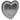 Aiko - Heart Shaped LED Light Wall Mirror - Silver