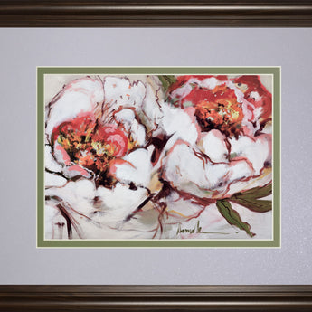Charade Of Spring By Fitzsimmons, A - Framed Print Wall Art - Gray