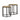 Adger - 2 Piece Hexagonal Nesting Tables - Natural And Black