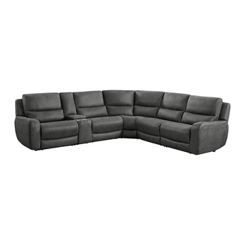 Saber - Conjunto seccional de 6 piezas - Granito Texas
