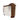 Brancaster - Silla - Cuero de grano superior marrón retro y aluminio