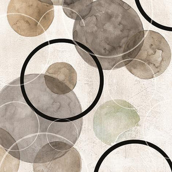 Bubbles II By Carol Robinson - Beige