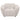 Destino - Chenille Upholstered Splayed Arm Accent Chair - Greige