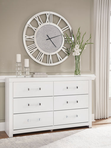 Maeling - Six Drawer Dresser - White