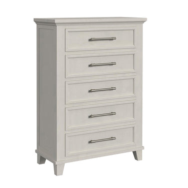 Canterbury - Twin Panel 5 Piece Bedroom Set - Ivory