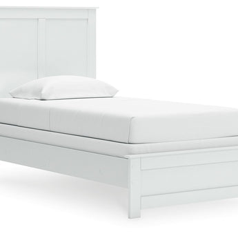 Bostwick Shoals - Panel Bed With Framed Footboard