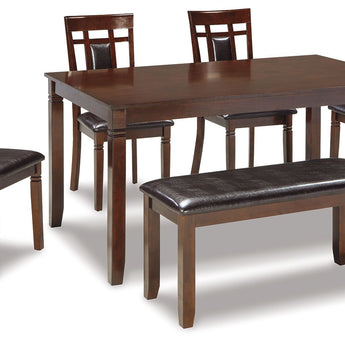 Bennox - Dining Room Table Set (Set of 6) - Brown