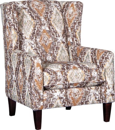 Mayo 1421 Series Transitional Wing Back Chair