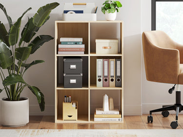 Piperton - Six Cube Organizer - Tan