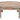 Reclaimed Wood Round Coffee Table - Light Brown