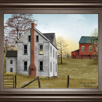 Morning Has Broken By Billy Jacobs - Framed Print Wall Art - Green