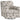 Abney - Swivel Accent Chair - Platinum