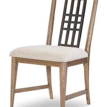 Beacon Hill - Open Back Side Chair (Set of 2) - Dusted Barley