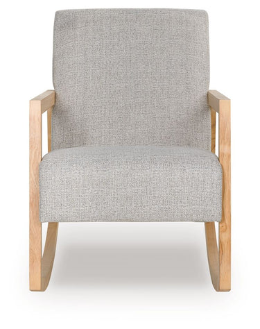 Wychworth - Silla decorativa - Gris/Natural