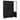 Santiago - Mueble rectangular de 4 puertas - Negro mate