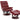 Knight - Silla giratoria reclinable manual y otomana