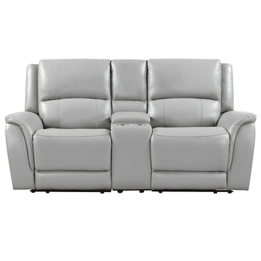 Alexandria - Power Reclining Console Loveseat