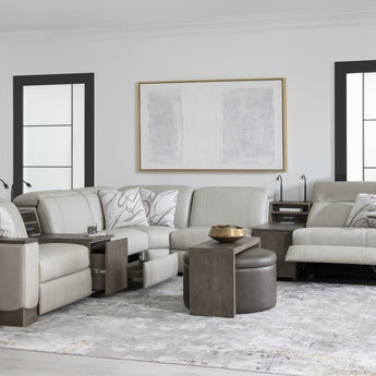 Luna Ravello - RAF Recliner - Silver / Miramar Mink