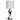 Keene - Tapered Shade Table Lamp Silver (Set of 2) - Distressed Silver