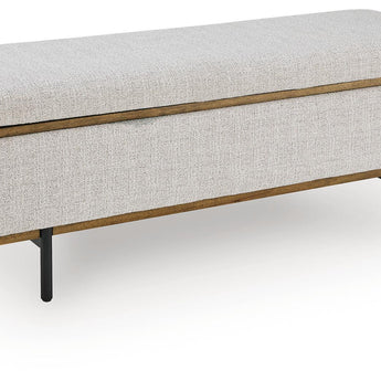 Dettaford Next-Gen Nuvella - Storage Bench - Stone