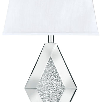 Prunella - Mirror Table Lamp  - Silver Finish