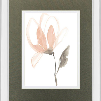 Blush Petals I By Jennifer Goldberger - Beige