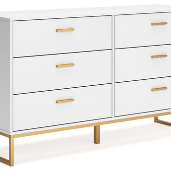 Socalle - Six Drawer Dresser - Two-Tone