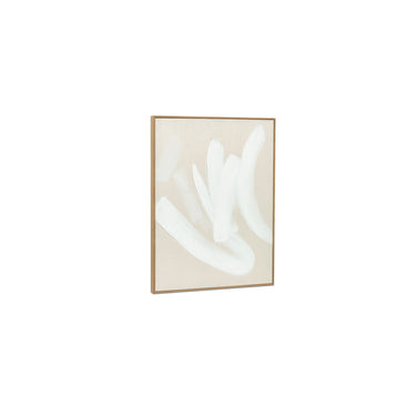 Chorus - Framed Painting - Beige